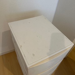 オフホワイト　引き出し 収納 の画像