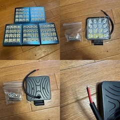 LED 作業灯　ワークライト　車 48W 　5個セット　投光器　防水　照明の画像