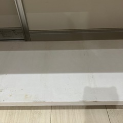 白い⭐︎キッチンカウンターの画像