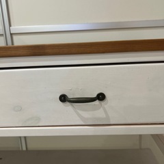 白い⭐︎キッチンカウンターの画像