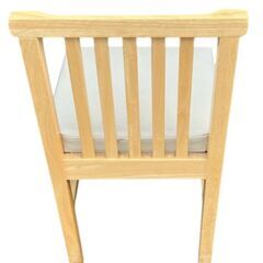 ☆在庫8脚☆店舗用椅子 白 チェア 業務用椅子 店舗用家具 380×380×座面高445mm 椅子 イスの画像