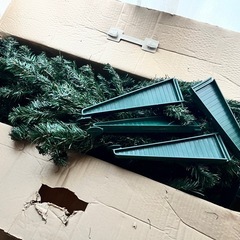 オリジナル箱付きクリスマスツリー　180㎝の画像