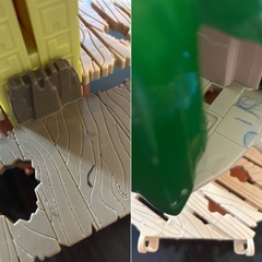 【中古】アニアキングダム　おもちゃ２個セットの画像