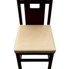 ☆在庫11脚☆店舗用椅子 茶 チェア 業務用椅子 店舗用家具 390×410×座面高440mm 椅子 イスの画像