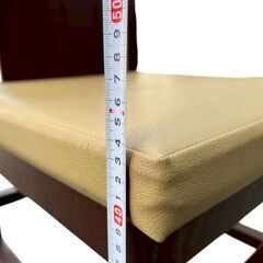 ☆在庫11脚☆店舗用椅子 茶 チェア 業務用椅子 店舗用家具 390×410×座面高440mm 椅子 イスの画像