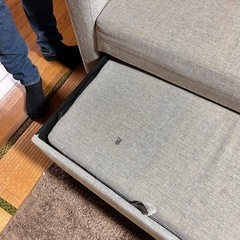 ニトリ　ソファーベットの画像