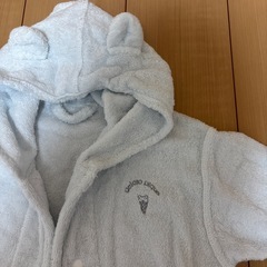 ジェラートピケ　ベビーバスローブ(80-90cm)の画像