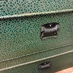 昭和レトロ　ブリキ衣装ケースの画像