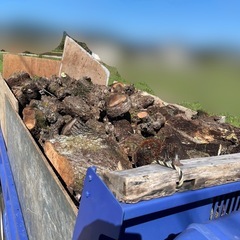 梨の木　薪　玉切り　焚き火　薪ストーブなどにの画像