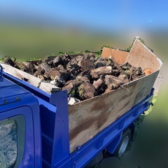 梨の木　薪　玉切り　焚き火　薪ストーブなどにの画像