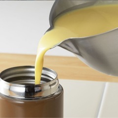 30日まで　日本製　雪平鍋 18cm IH対応 アイカタ 両口 ステンレス製 未使用品の画像