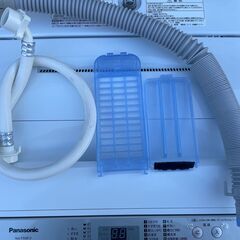 ★動作〇★ 清掃済 保障有 洗濯機 パナソニック NA-F50B12 5kg 2019年製 全自動電気洗濯機 Panasonicの画像