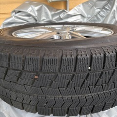 ブリヂストンスタッドレスタイヤホイール4本せっセットの画像
