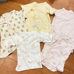 ベビー肌着&2wayオールセット　計13枚の画像