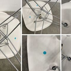 HermanMiller ハーマンミラー イームズ サイドシェルチェア ホワイト 椅子 チェア 中古家具 店頭引取歓迎 R10232の画像