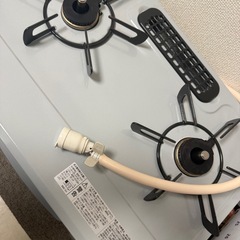 2022年　リンナイ　都市ガスコンロ   グレーの画像