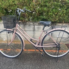 自転車 ママチャリ 軽快車の画像