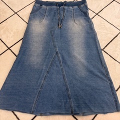ZARA backnumber »»» スキニーデニム デニムスカート 42sizeの画像