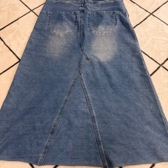 ZARA backnumber »»» スキニーデニム デニムスカート 42sizeの画像