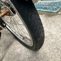 折りたたみ自転車の画像