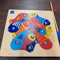ボーネルンド　Fishing Puzzle 知育　木製の画像