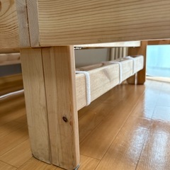 【シングル】ベッドフレーム 折り畳み可の画像