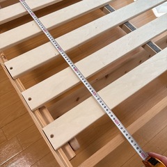 【シングル】ベッドフレーム 折り畳み可の画像