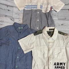 子供服 半袖 シャツ パンツ 120 130 まとめの画像