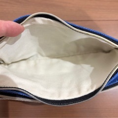 【定価1,500円】美品　リラックマ ペンケース ポーチ 帆布 サンエックスの画像