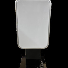 福岡フレーム工業　LED型電飾スタンド看板ホワイト　（在庫：1）の画像