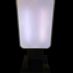 福岡フレーム工業　LED型電飾スタンド看板ホワイト　（在庫：1）の画像