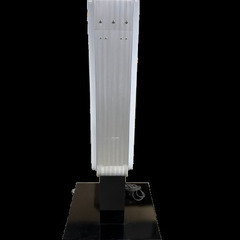 福岡フレーム工業　LED型電飾スタンド看板ホワイト　（在庫：1）の画像