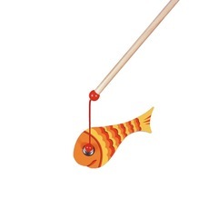 ボーネルンド　Fishing Puzzle 知育　木製の画像