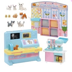 箱付き　わんにゃんレントゲン！リカちゃん動物病院の画像