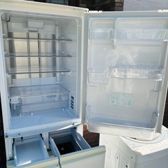 直接引き取り5,000円引き⭐︎大阪府下又は近郊は配送設置込み🉑SHARP 424L 冷凍冷蔵庫 SJ-PW42X-W 2013年製/J114-01の画像