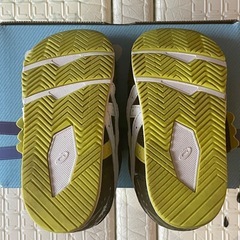 asics アシックス キッズシューズ sukusuku IDAHO BABY 14cm 箱・タグ付きの画像