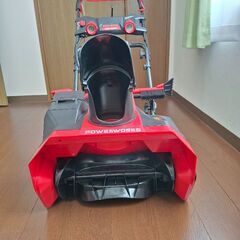 ハイガー 充電式 電動除雪機 SNE402（48Vバッテリー＋24V予備バッテリーセット）の画像