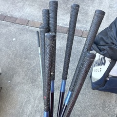 キャディバッグ付き ゴルフクラブセットの画像