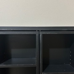 スライド式本棚/収納棚の画像