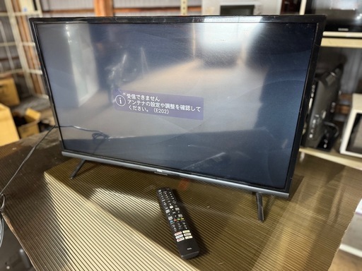 【決まりました】TCL テレビ　2021年製　32V型