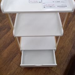 ★リユースのサカイ水戸店★  フリーラック ホワイト H80×D30×W43 クリーニング済み MT6383の画像