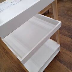 ★リユースのサカイ水戸店★  フリーラック ホワイト H80×D30×W43 クリーニング済み MT6383の画像