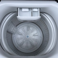 🟧洗濯機番号86 Haier 2023年製【高年式 多機能5.5kg】大阪府内全域配達無料 設置動作確認込み 保管場所での引取は値引きしますの画像