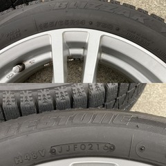 軽自動車 ホイール 4本セット 155/65R14 スタッドレスの画像