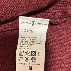 ジャーナルスタンダード LAHN COMBI カーディガン Mの画像