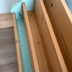 絵本棚　バターミルクペイントの画像