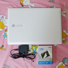 ★ NEC ノートPC /第８世代Core i7/新品SSD 1TB/Office2024/Win11/の画像