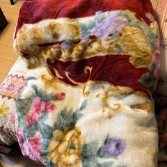 シングル　布団セット(掛布団、敷ふとん、毛布)の画像