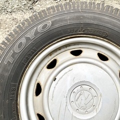 スタッドレスタイヤ　4本　　軽トラックの画像