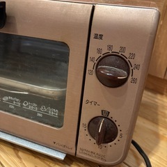 オーブントースター　ピンク色　引き取ってくださる方の画像